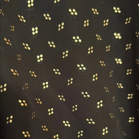 NWT Vince Camuto Black and Gold Dress; Perfect for New Years Eve - Picture 14 of 15